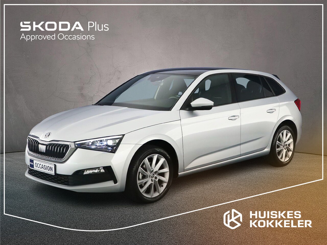 Skoda Scala - Sport Business 1.0 TSI 110pk DSG Automaat Panoramadak, Achteruitrijcamera, Cruise control, - AutoWereld.nl
