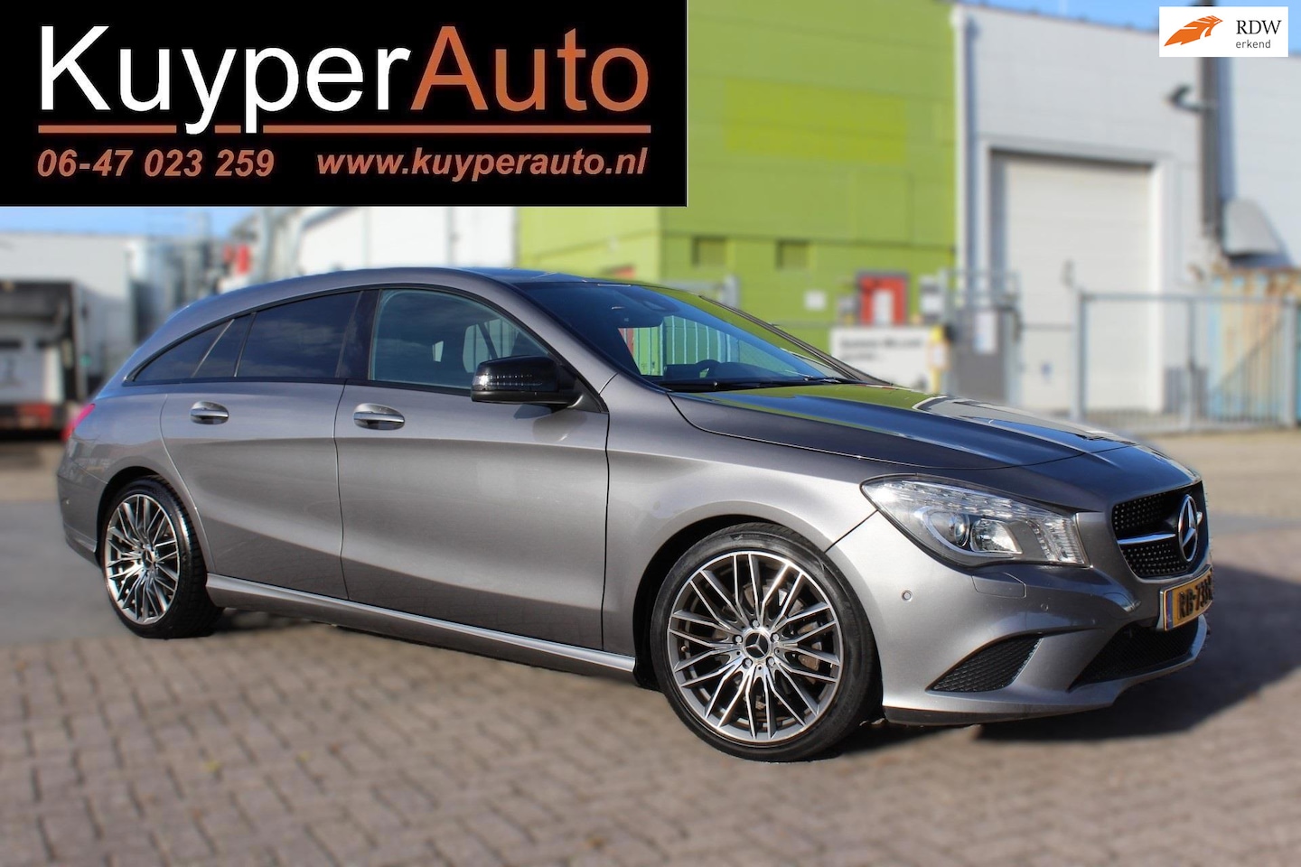 Mercedes-Benz CLA-klasse Shooting Brake - 220 d OrangeArt Edition nette automaat .camera ,,navi clima sensoren cruise ... - AutoWereld.nl