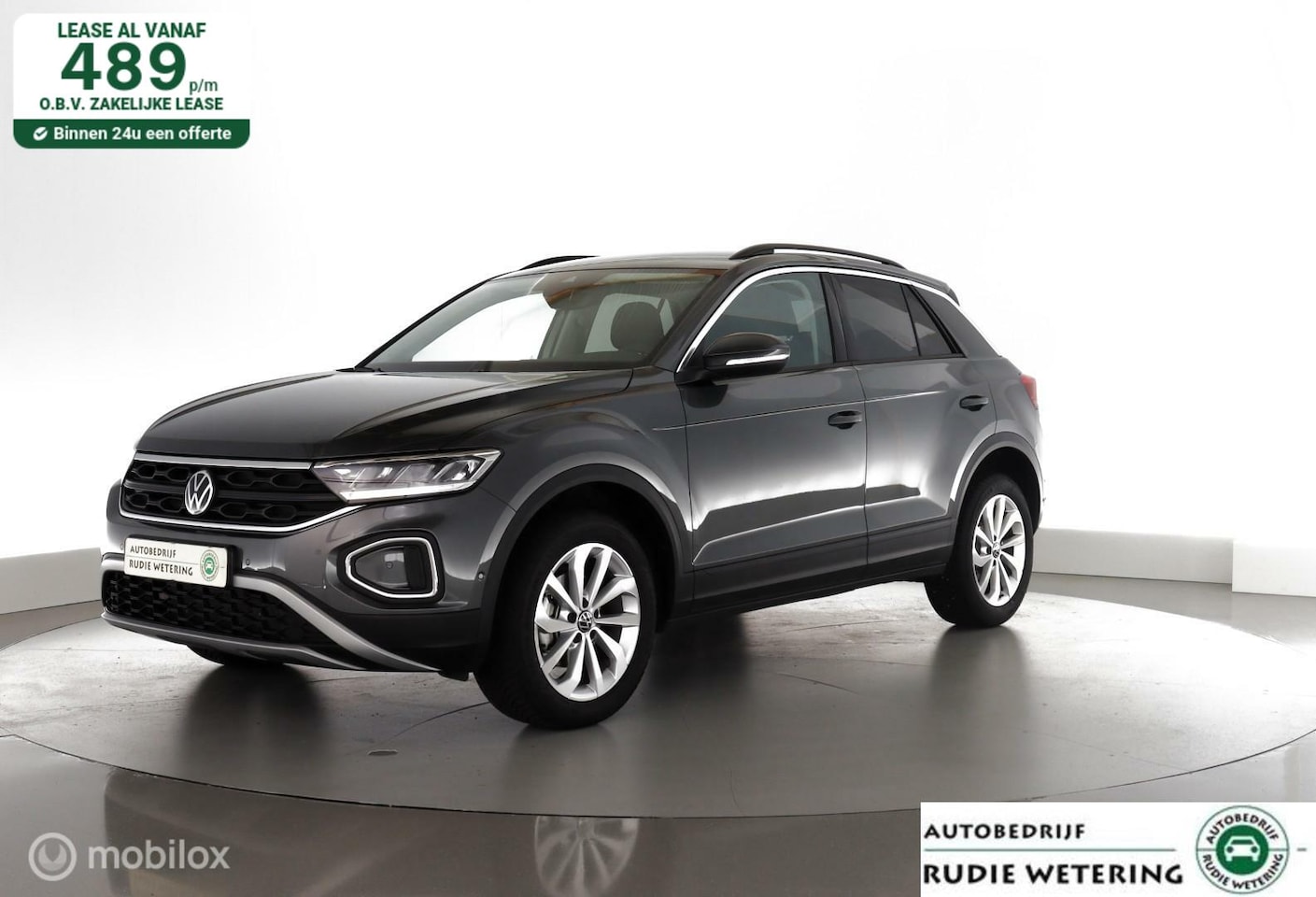 Volkswagen T-Roc - 1.5 TSI 150pk Automaat Business led|nav|cam|dab|tel|ecc|acc|lmv17 - AutoWereld.nl