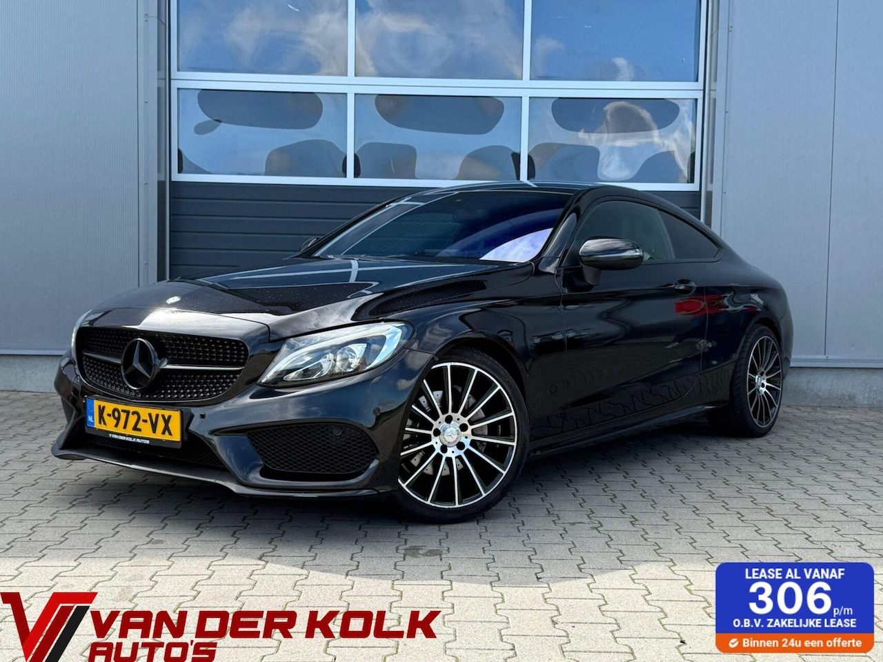 Mercedes-Benz C-klasse Coupé - 180 AMG Pakket Automaat Xenon Alcantara/Leder Navi - AutoWereld.nl