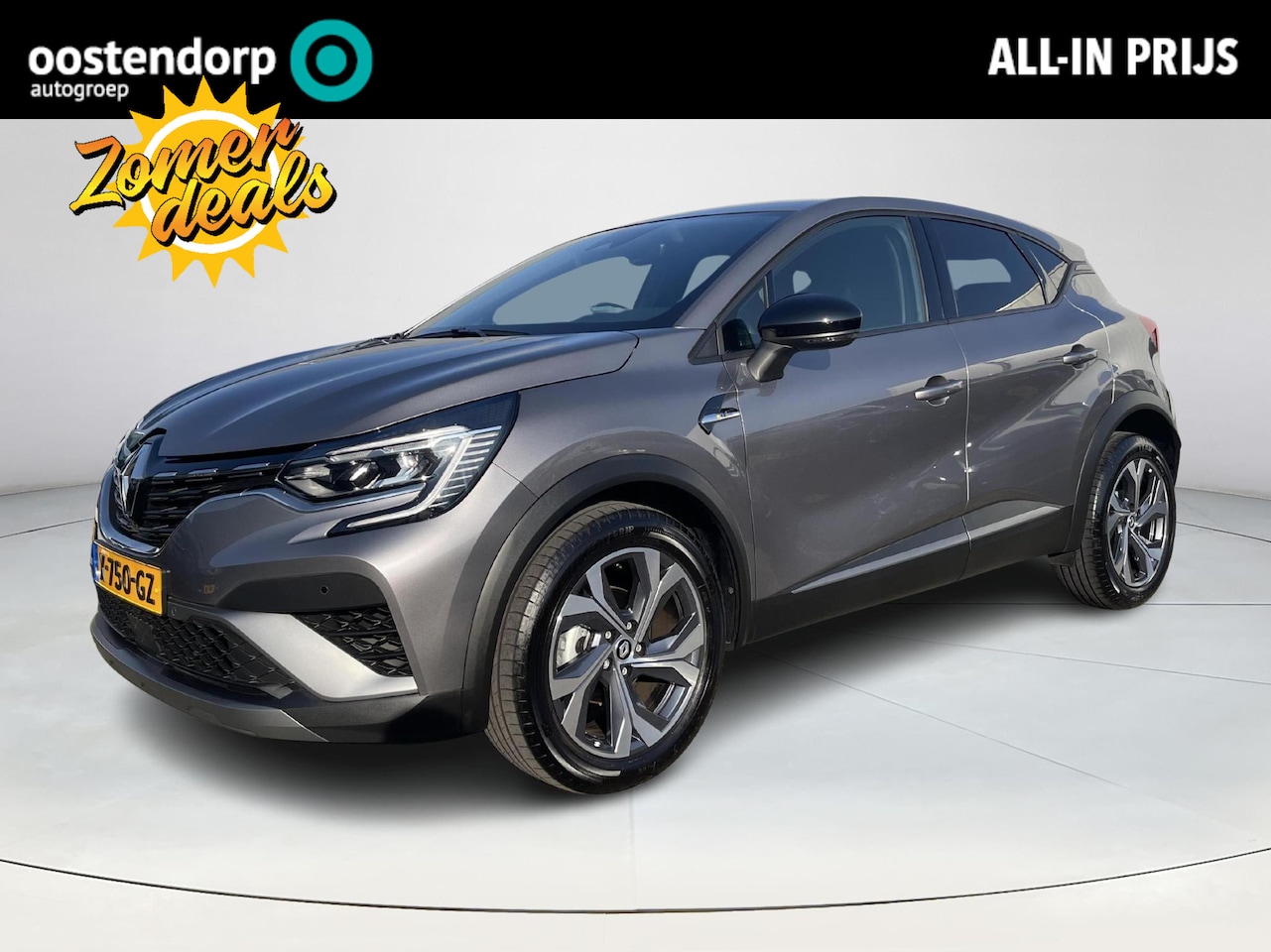 Renault Captur - 1.3 mild hybrid 160 R.S. Line Automaat | Parkeersensoren voor- en achter | Achteruitrijcam - AutoWereld.nl