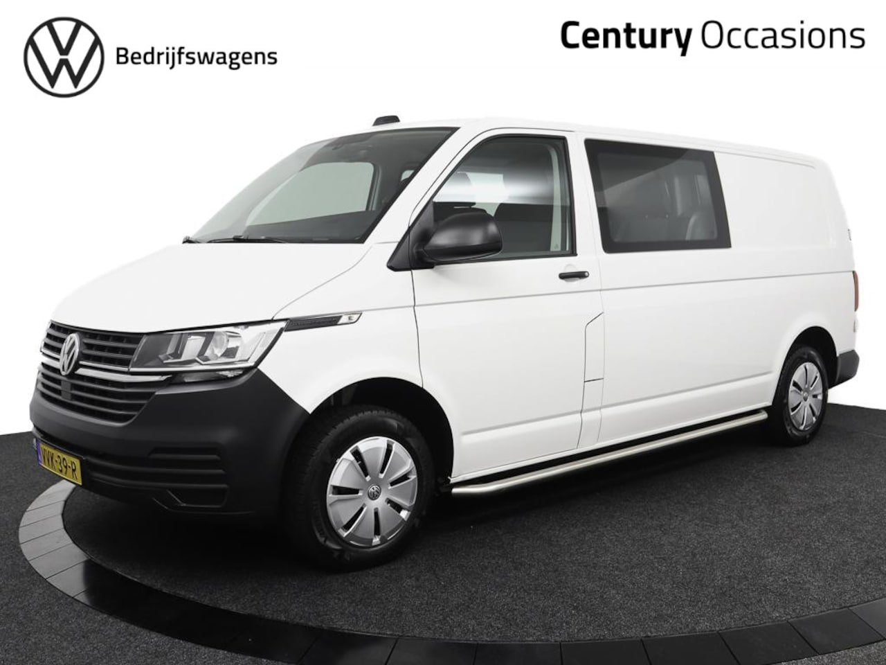 Volkswagen Transporter - Bedrijfswagens 2.0 TDI 110Pk D.C. Airco / App-Navi / Betimmering - AutoWereld.nl