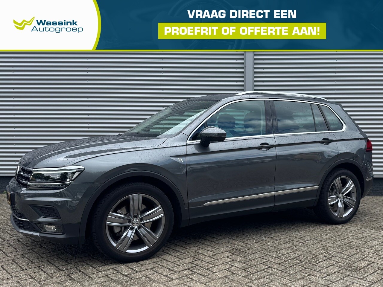 Volkswagen Tiguan - 2.0 TSI 190pk 4Motion DSG Highline | Trekhaak 2500KG | Camera | Navigatie | Climate Contro - AutoWereld.nl