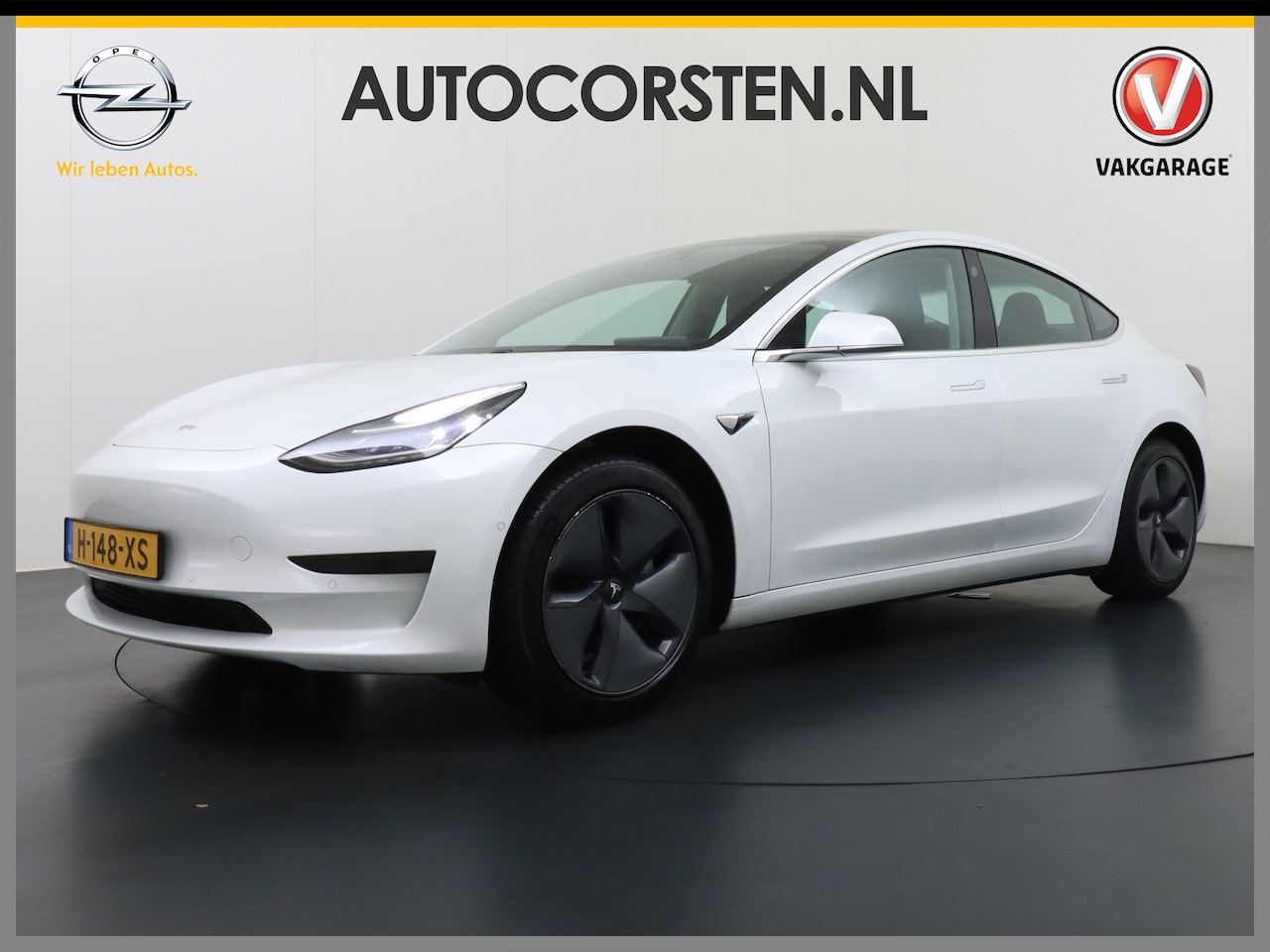 Tesla Model 3 - RWD SR+ 60kWh 325PK FSD 3-Computer 18" AutoPilot Leder PanoDak Adaptive-Cruise Lmv Camera' - AutoWereld.nl