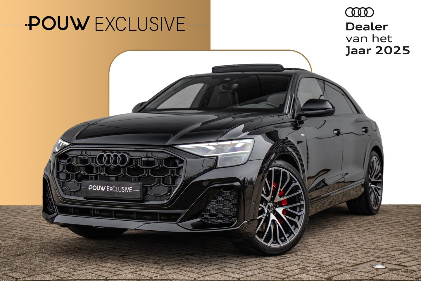 Audi Q8 - 60 TFSIe 490pk PHEV quattro Pro Line S Competition | Panoramadak | B&O | 360 Camera - AutoWereld.nl