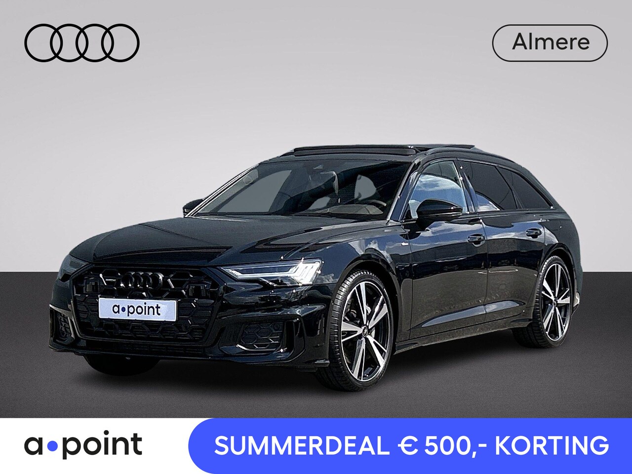 Audi A6 Avant - 50 TFSI e quattro S edition Competition 299pk | SOH 98%| Panoramadak | Trekhaak | Head up - AutoWereld.nl