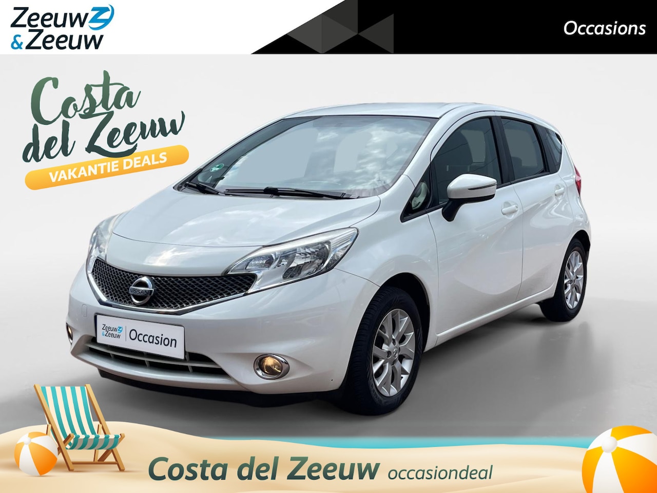 Nissan Note - 1.2 Acenta | Bluetooth | Cruise Control | Airco | Radio | LMV | Onderhoudshistorie | 12 Ma - AutoWereld.nl