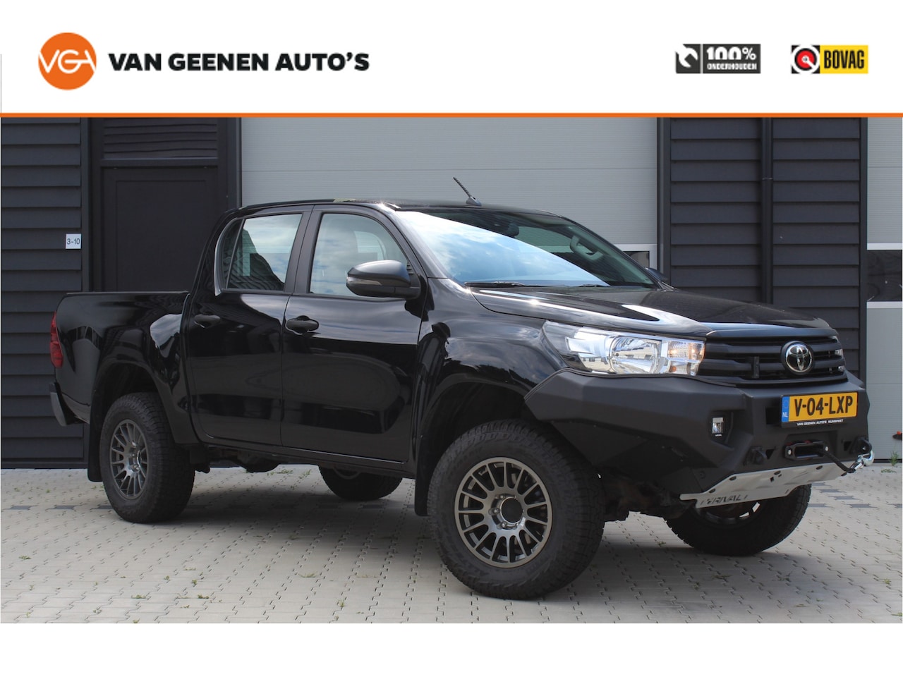 Toyota HiLux - 2.4 D-4D-F | Nieuwstaat | RIVAL Lierbumper - AutoWereld.nl