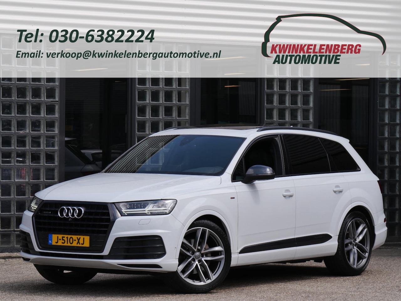 Audi Q7 - 3.0TDi QUATTRO/ S-LINE/ PANORAMADAK/ 360°CAMERA/ LUCHTVERING/ SIDE ASSIST - AutoWereld.nl
