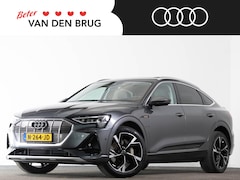 Audi e-tron Sportback - 50 quattro 313 pk 71 kWh LED Plus | Panoramadak | Trekhaak | Nachtzicht | Head-up | 360 ca