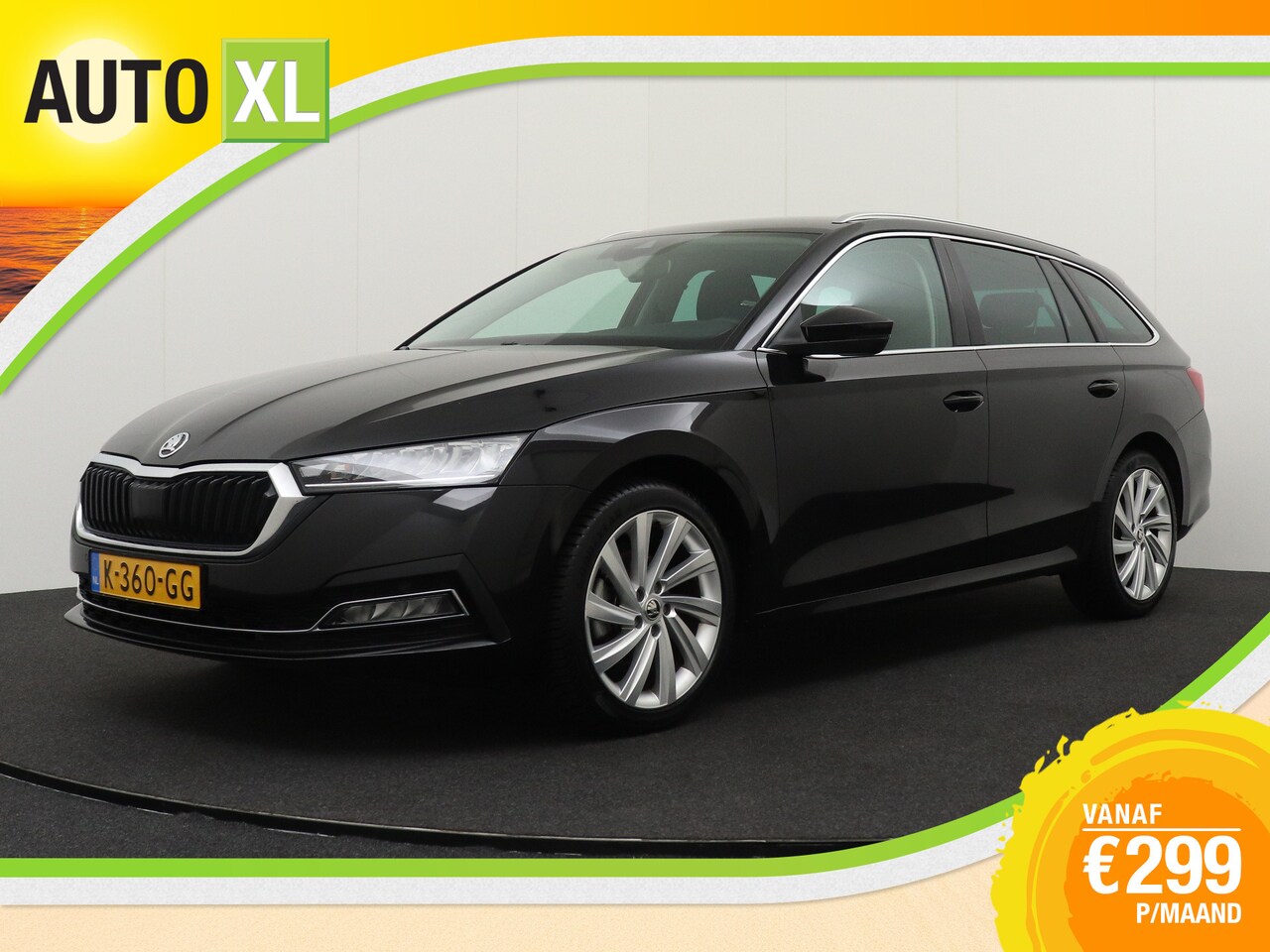 Skoda Octavia Combi - 1.0 e-TSI Sport Sportstoelen 18' LMV  Carplay LED - AutoWereld.nl