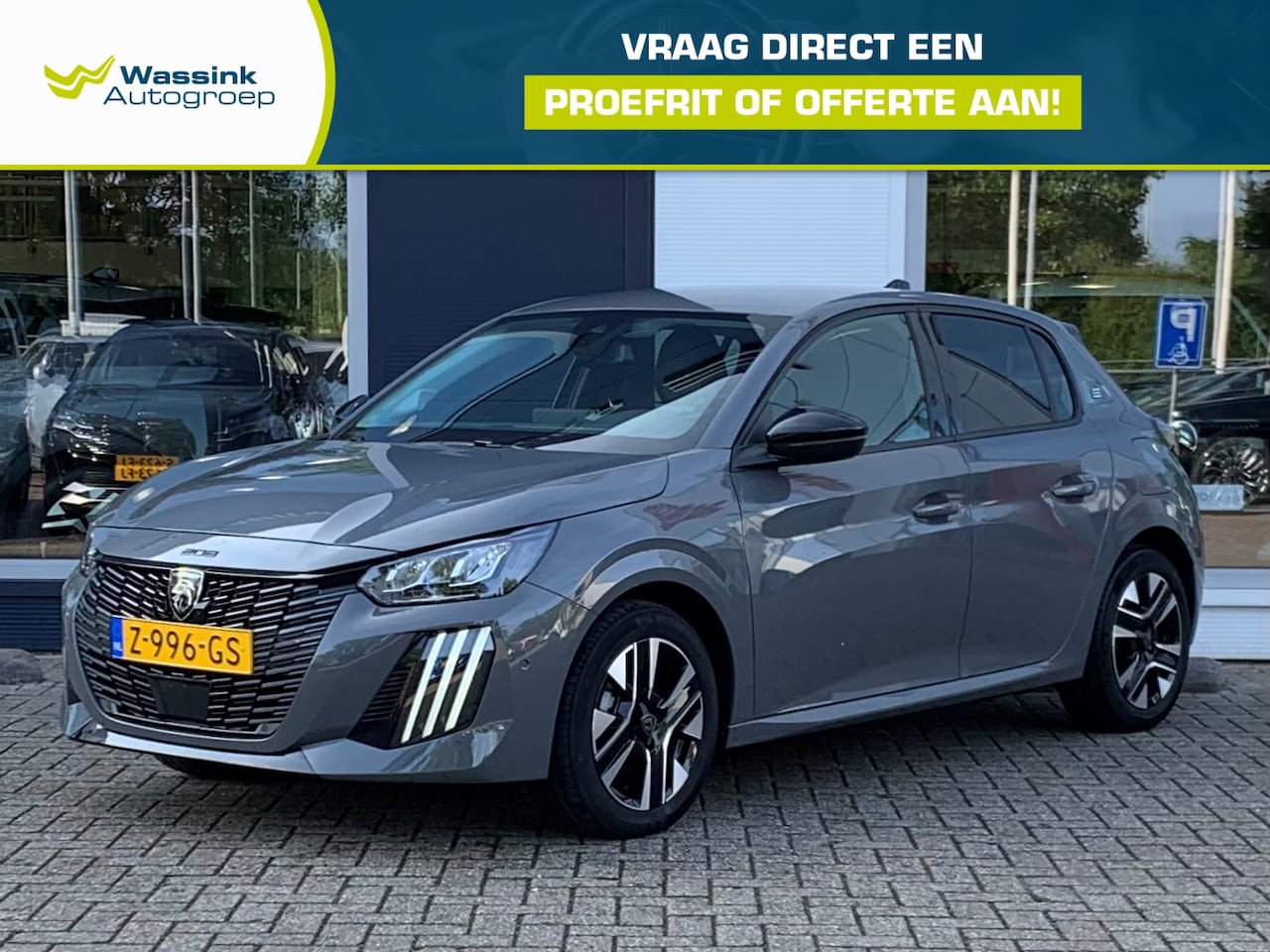 Peugeot e-208 - EV 50kWh 136pk Allure 3-Fase lader | Navigatie | Climate Control | Cruise control | Blue T - AutoWereld.nl