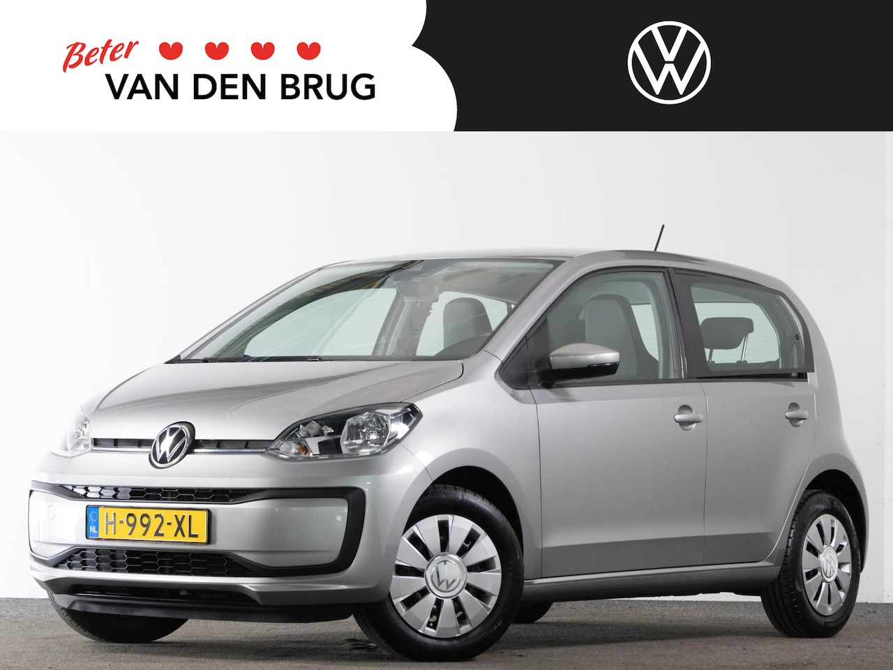 Volkswagen Up! - 1.0 BMT move up! | Airco | Radio-CD | Elektr. ramen | Centrale port. vergrendeling | - AutoWereld.nl