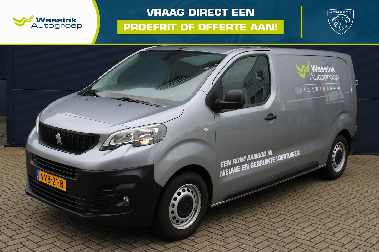 Peugeot Expert - 120pk 3p. Premium | Navigatie | Parkeersensoren | DAB | Cruise Control | Trekhaak | - AutoWereld.nl