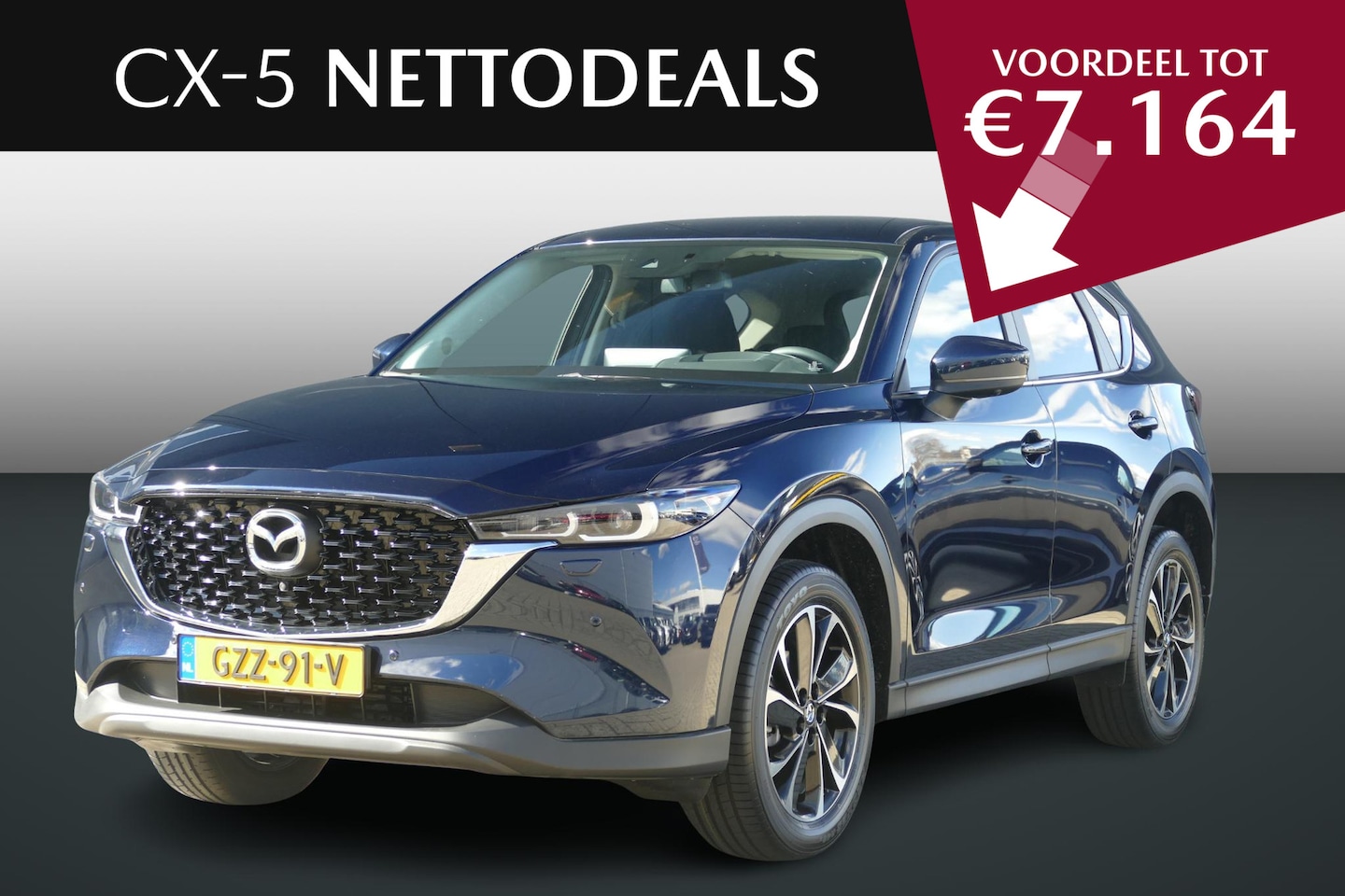 Mazda CX-5 - 2.0 e-SkyActiv-G M Hybrid 165 Advantage | NETTO DEALS | TOT €7.164,- Voordeel | RIJKLAAPRI - AutoWereld.nl