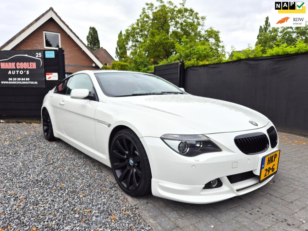 BMW 6-serie - 645Ci S Automaat Navi Clima Cruise Leer 51289 Km - AutoWereld.nl