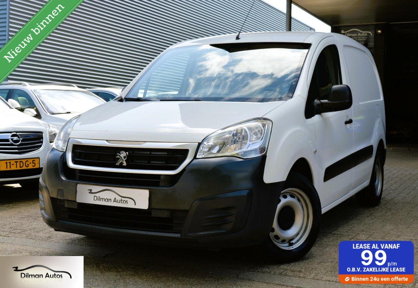 Peugeot Partner - bestel 120 1.6 BlueHDi 75 L1 XR|Airco|Cruise - AutoWereld.nl