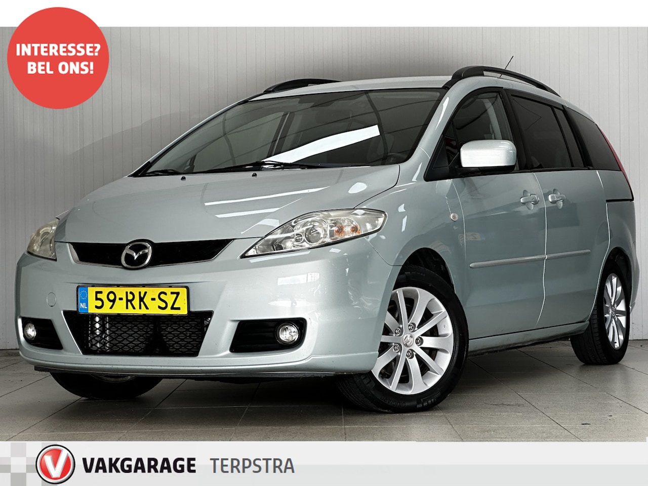 Mazda 5 - 1.8 Executive/ 7-PERSOONS!/ Trekhaak!/ 16''LMV/ Clima/ Multi.LEDER.Stuur/ Elek.Pakket/ Iso - AutoWereld.nl