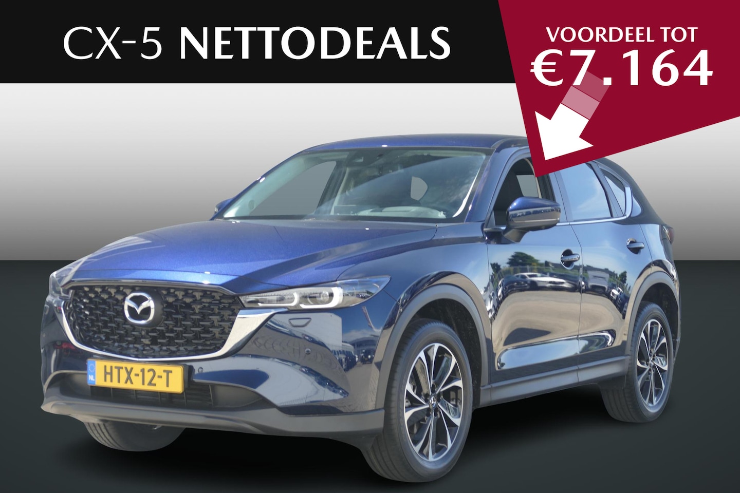 Mazda CX-5 - 2.0 e-SkyActiv-G M Hybrid 165 Exclusive-Line | NETTO DEALS | TOT €7.164,- Voordeel | RIJKL - AutoWereld.nl