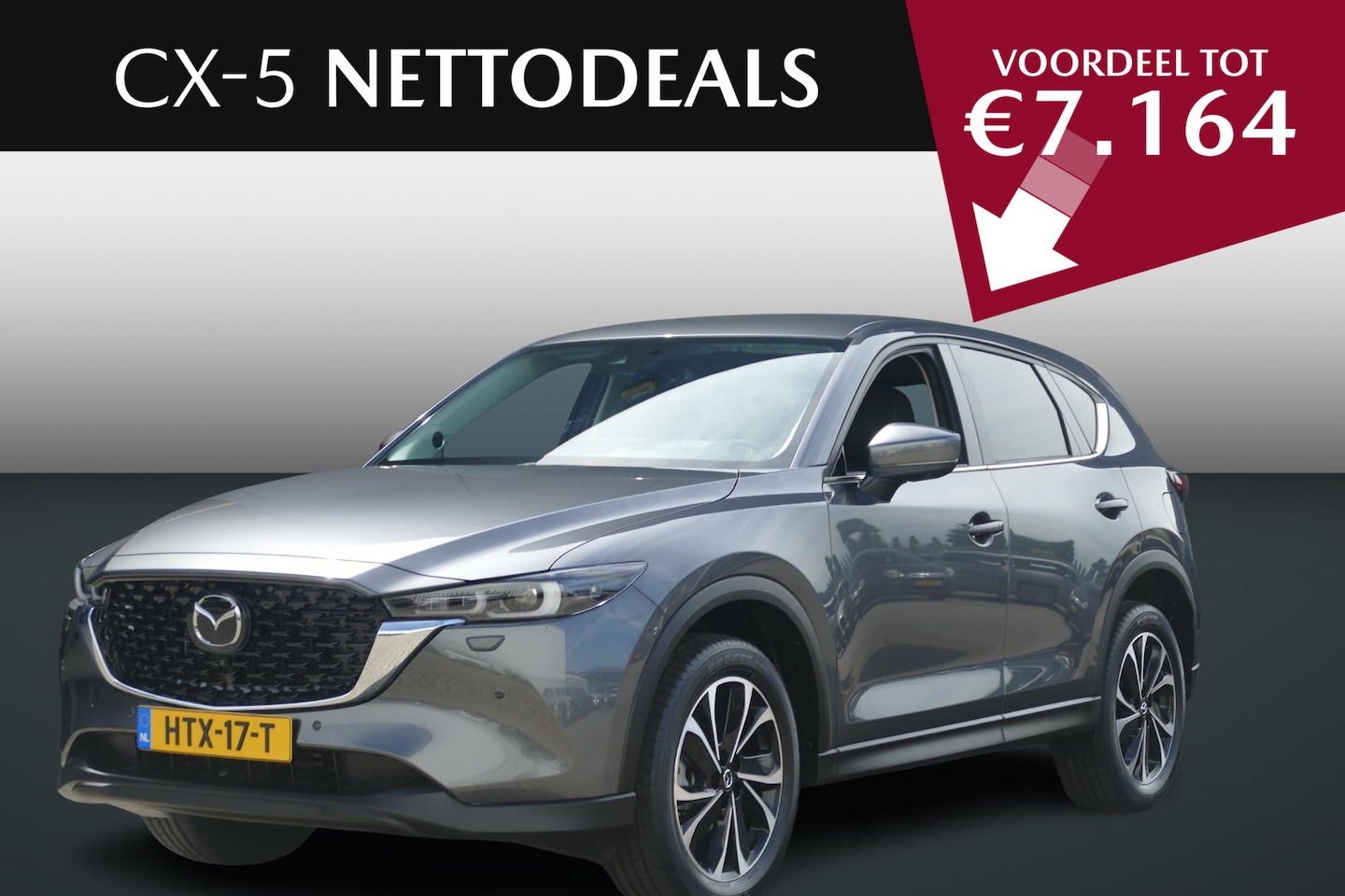Mazda CX-5 - 2.0 e-SkyActiv-G M Hybrid 165 Exclusive-Line | NETTO DEALS | TOT €7.164,- Voordeel | RIJKL - AutoWereld.nl