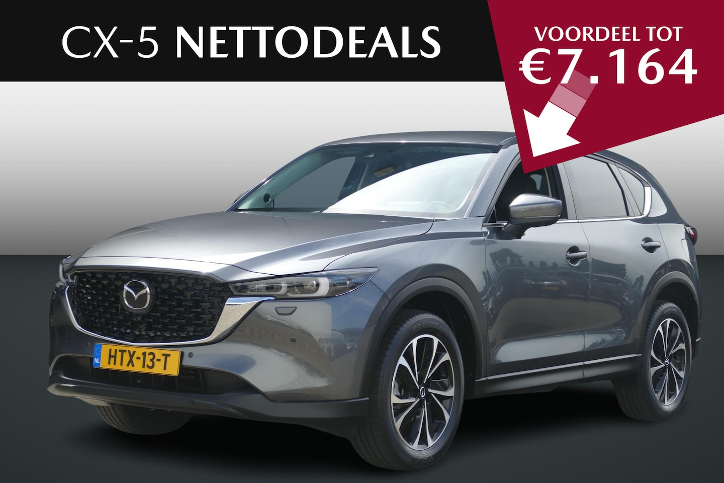 Mazda CX-5 - 2.0 e-SkyActiv-G M Hybrid 165 Exclusive-Line | NETTO DEALS | TOT €7.164,- Voordeel | RIJKL - AutoWereld.nl