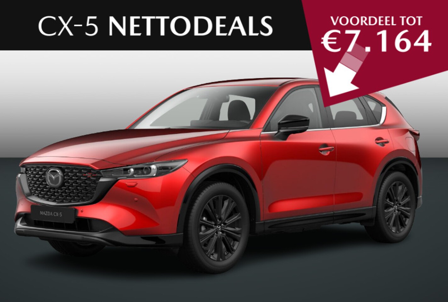 Mazda CX-5 - 2.0 e-SkyActiv-G M Hybrid 165 Homura | NETTO DEALS | TOT €7.164,- Voordeel | RIJKLAAPRIJS! - AutoWereld.nl