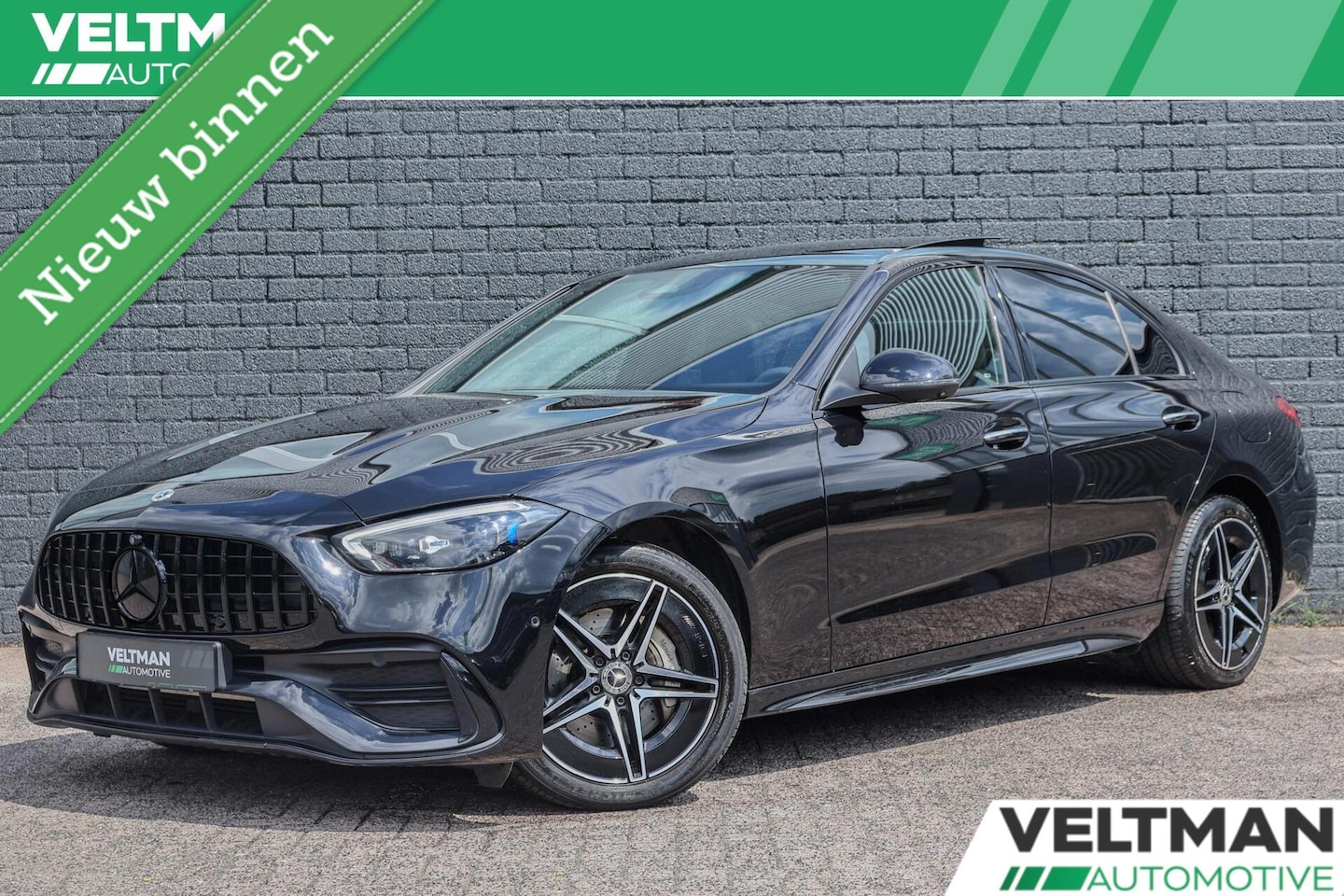 Mercedes-Benz C-klasse - 300 e AMG Line PANO MEMORY DIGITAL LIGHT NIGHT - AutoWereld.nl