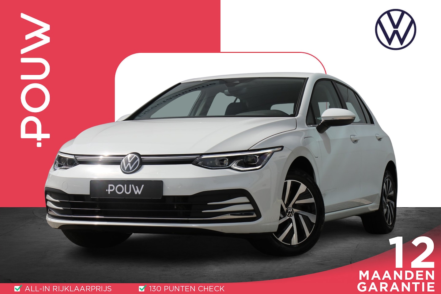 Volkswagen Golf - 1.4 eHybrid 204pk DSG Style | SoH 93% | Navigatie | Achteruitrijcamera | Geheugen Stoel - AutoWereld.nl
