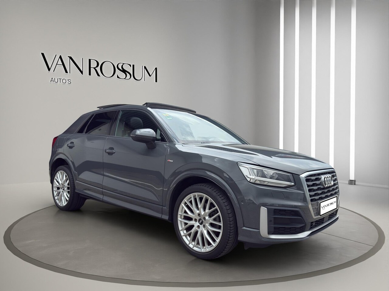 Audi Q2 - 1.4 TFSI CoD Launch Edition S-line Automaat Leder Panorama dak Stoelverwarming Led PDC - AutoWereld.nl