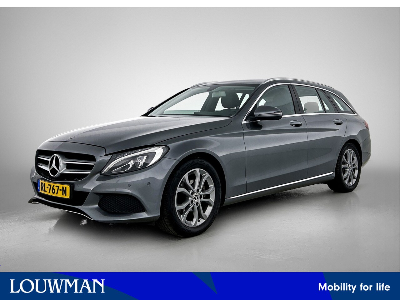 Mercedes-Benz C-klasse Estate - 180 Business Solution | Automaat | Trekhaak | Dodehoek detectie | - AutoWereld.nl