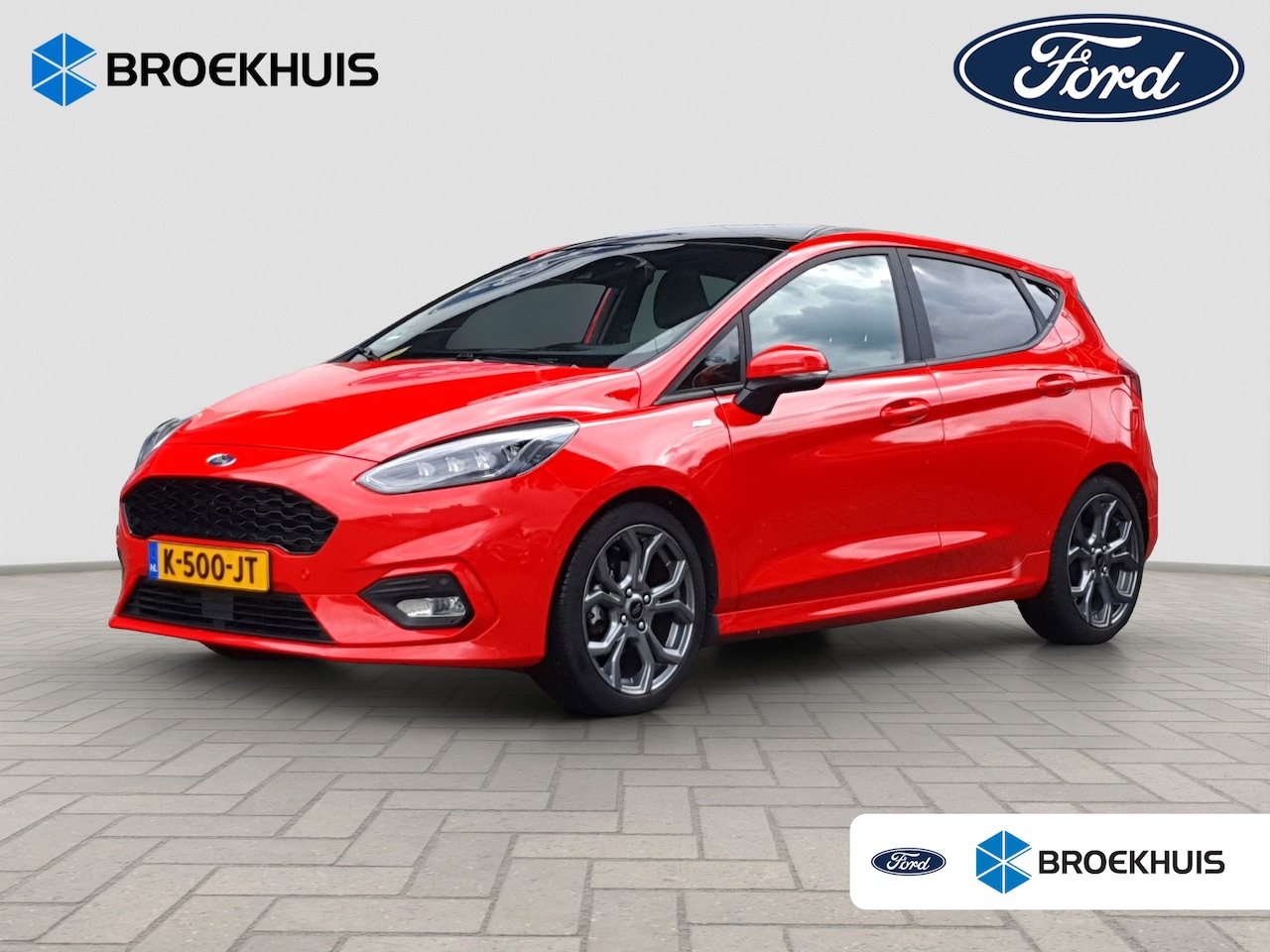 Ford Fiesta - 1.0 Hybrid ST-Line X | Panoramadak | Winter Pack | Apple Carplay | Cruise Control - AutoWereld.nl