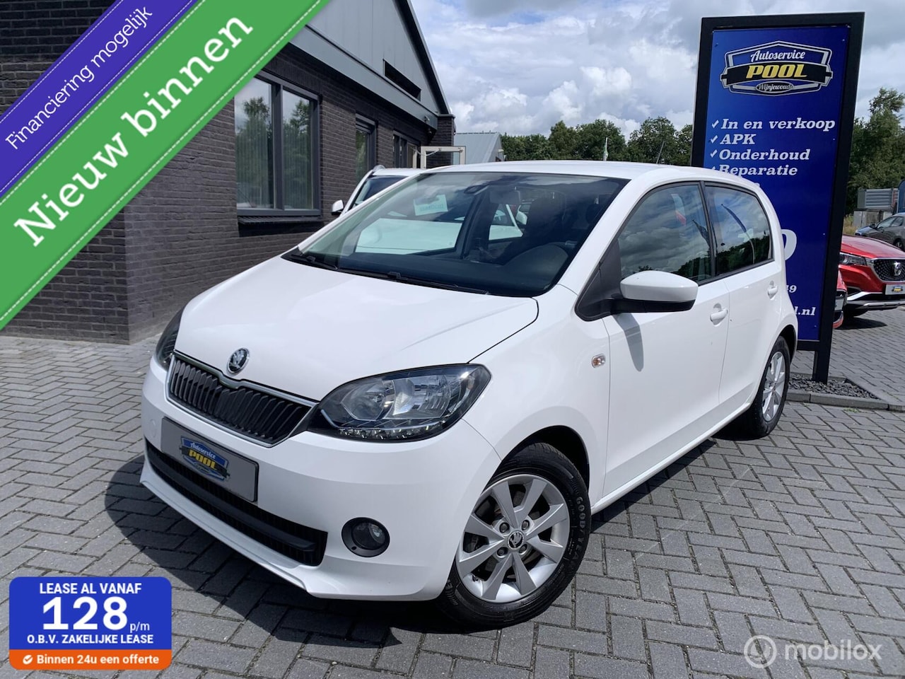 Skoda Citigo - 1.0 Greentech Style|A/C|Cruise|Bluetooth - AutoWereld.nl
