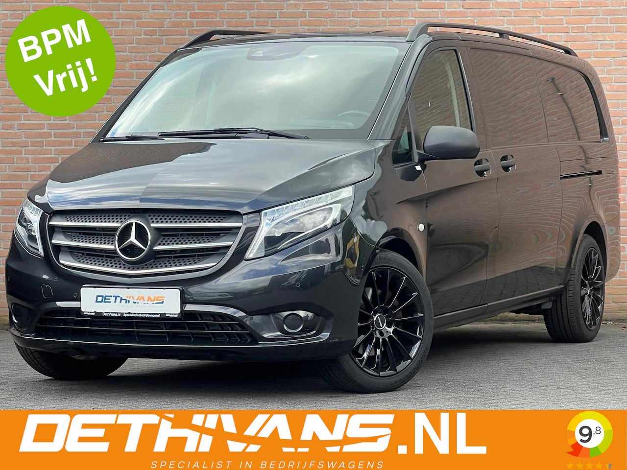 Mercedes-Benz Vito - 119CDI 190PK XL / LED / 2x Schuifdeur / 2.500kg Trekhaak - AutoWereld.nl