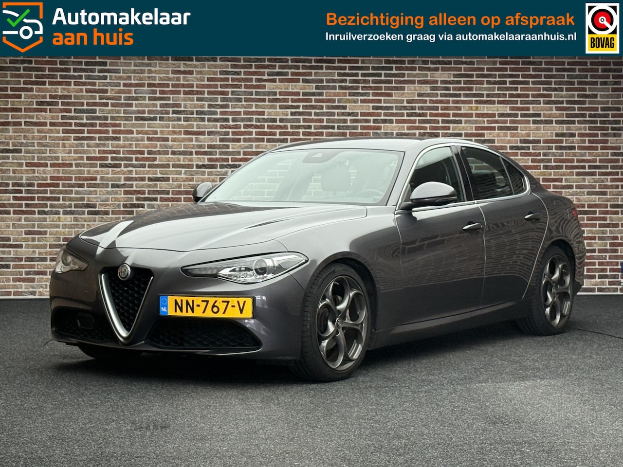 Alfa Romeo Giulia - 2.0T Super Leder Automaat Rijklaar - AutoWereld.nl