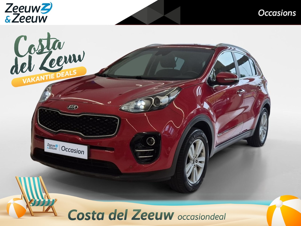 Kia Sportage - 1.6 GDI Design Edition | Airco | Navi | Camera | LM Velgen | Stoelverwarming voor en achte - AutoWereld.nl