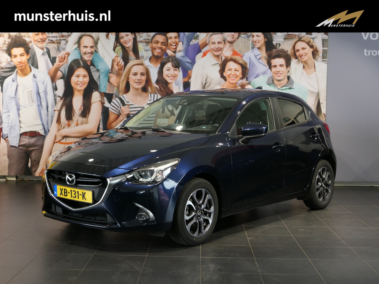 Mazda 2 - 1.5 Skyactiv-G GT-M *Trekhaak!* - Headup display, stoelverwarming, navi, DAB - AutoWereld.nl