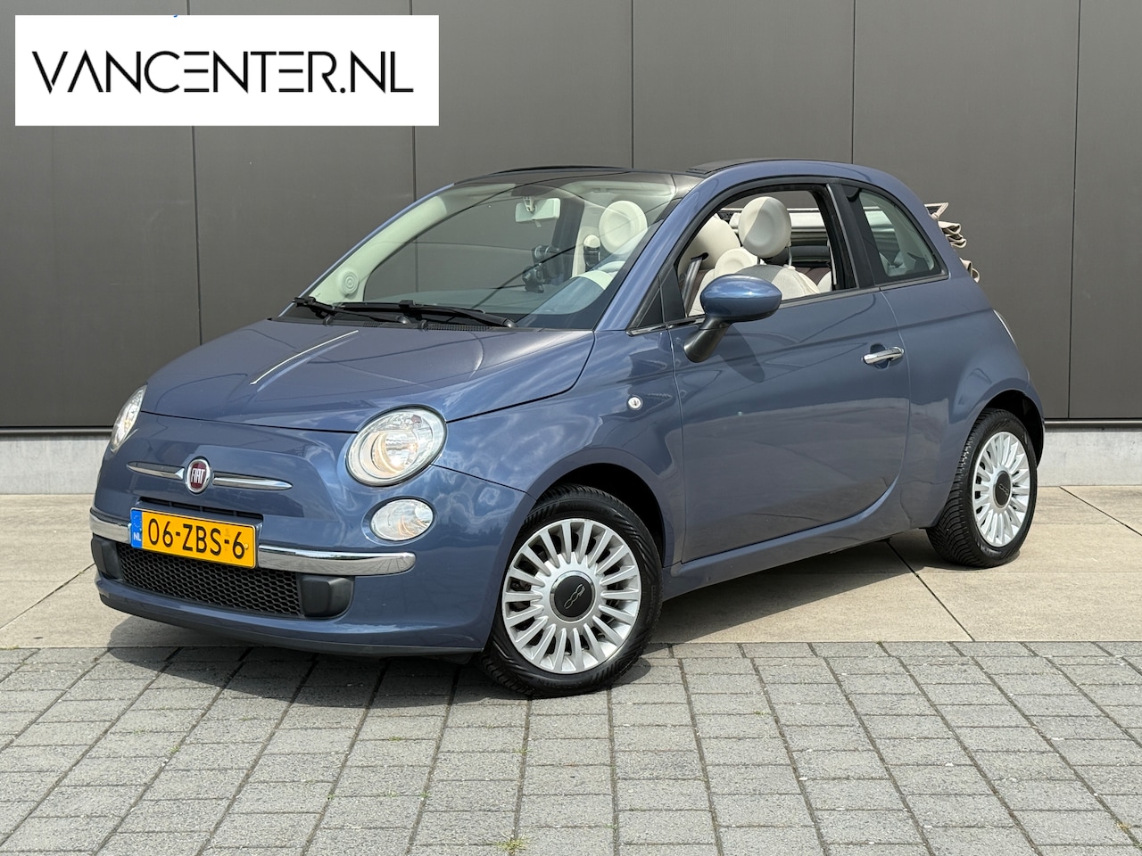 Fiat 500 C - 0.9 TwinAir Lounge NIEUWE APK Airco Parkeersensoren - AutoWereld.nl