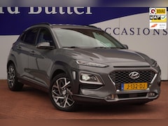 Hyundai Kona - 1.6 GDI HEV Premium+Led+Volleder+stoel&stuur-verw+breed-navigatie+camera+adaptive-cruise =