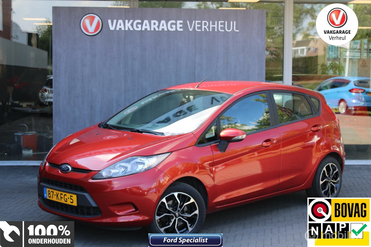 Ford Fiesta - 1.25|Limited|5Drs|Airco|Boekjes|Nap - AutoWereld.nl