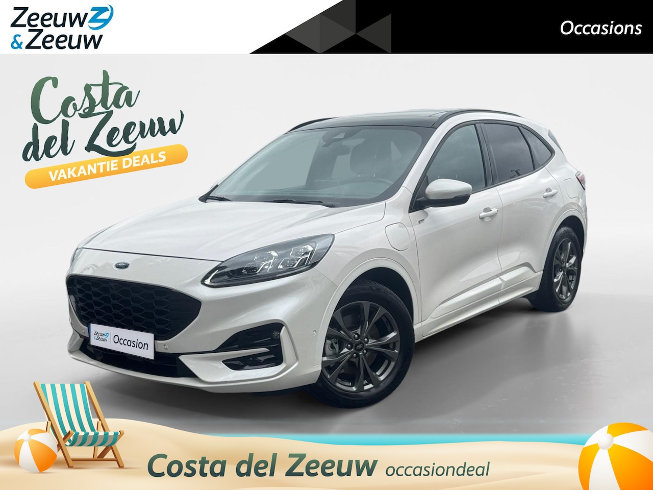 Ford Kuga - 2.5 PHEV ST-Line X | Driver Ass Pack | Schuif/kanteldak | ( Poetser Saif) - AutoWereld.nl