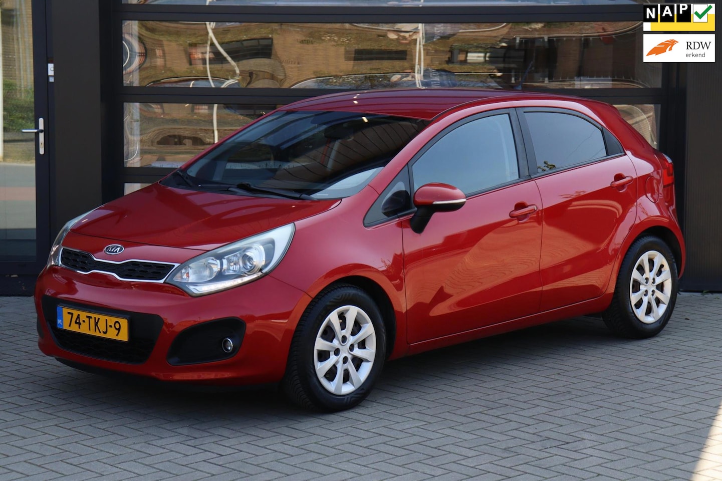 Kia Rio - 1.4 CVVT Comfort Pack | NAP | Airco | Automaat | 5 Deurs - AutoWereld.nl