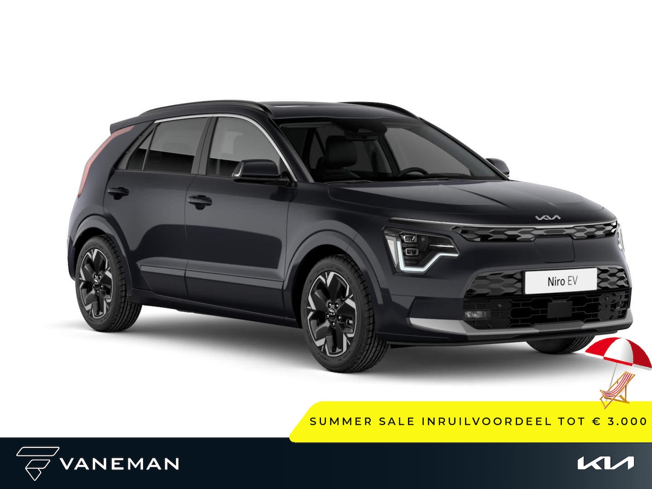 Kia Niro - ExecutiveLine | Cruise control adaptief met Stop&Go en stuurhulp | Verwarmbare achterbank - AutoWereld.nl