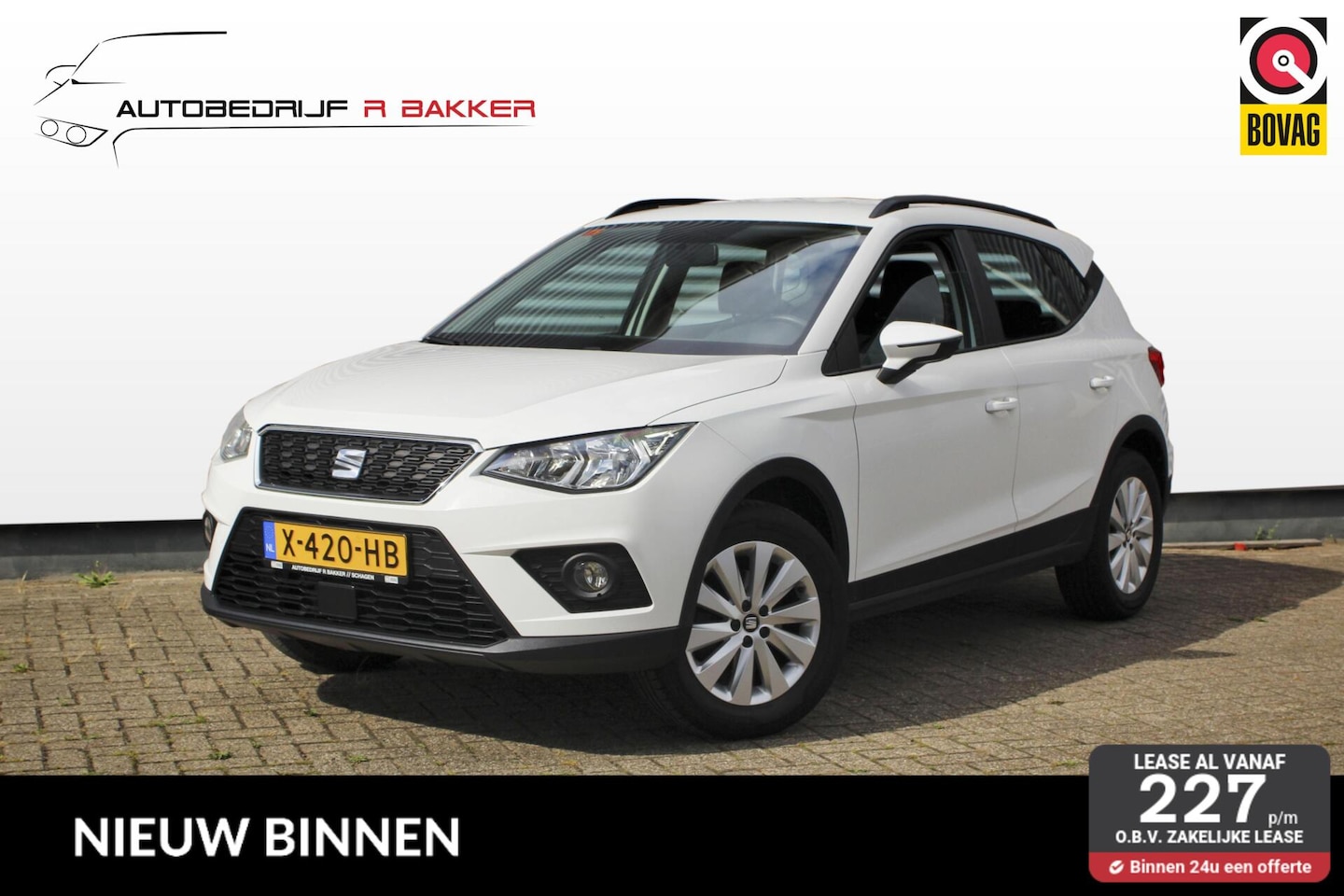 SEAT Arona - 1.0 TSI Style // Slechts 25.000 km! - Trekhaak - Bluetooth - Cruise Control - Lichtmetalen - AutoWereld.nl