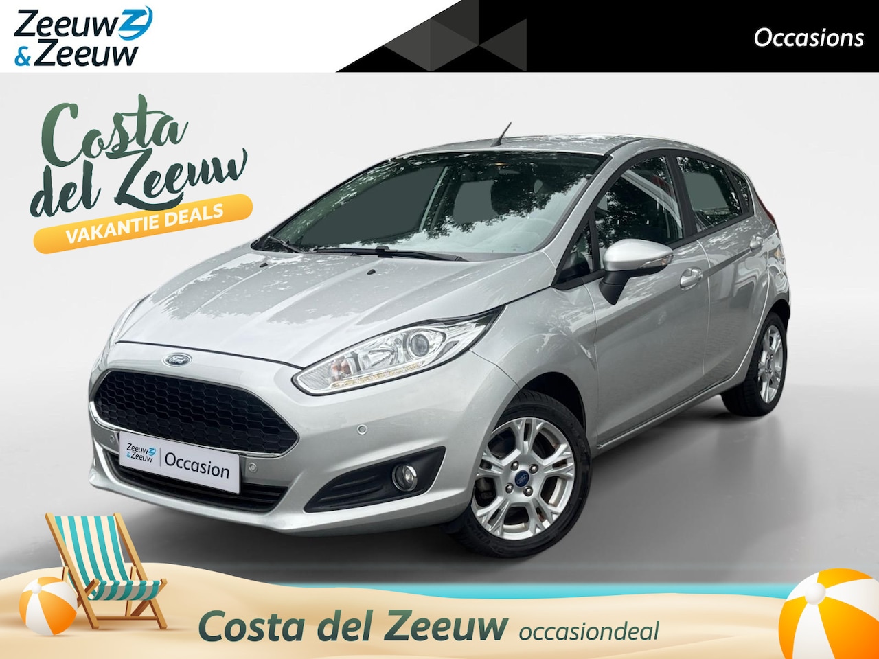 Ford Fiesta - 1.0 Style Ultimate | Parkeersens. V + A | Navigatie | Cruise Control | - AutoWereld.nl