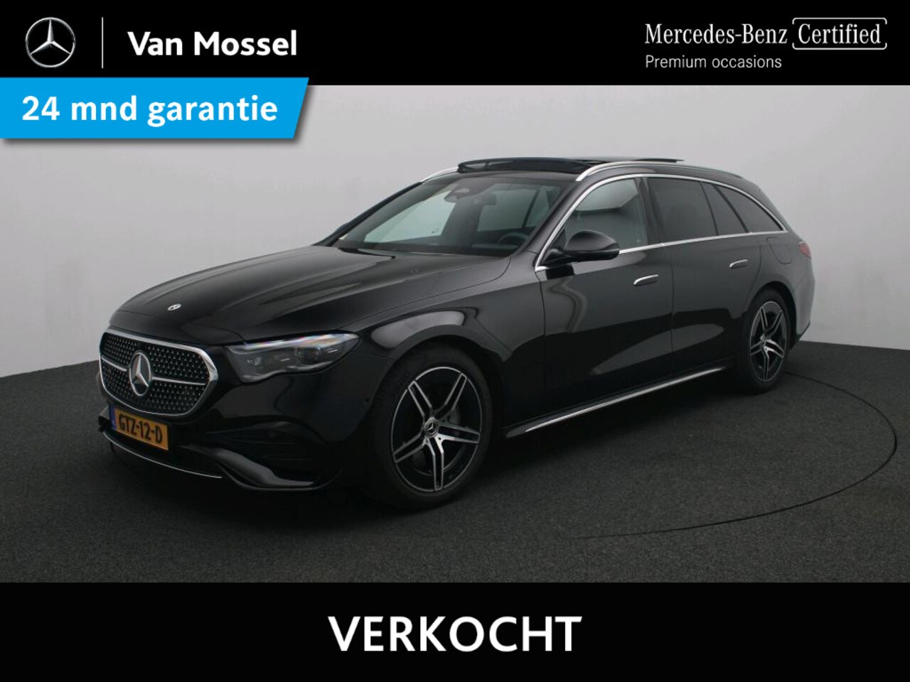Mercedes-Benz E-klasse Estate - 300 e AMG Line / Panoramadak/ SUPERSCREEN/ Burmester 4D/ Stoelverwarming- & Ventilatie - AutoWereld.nl
