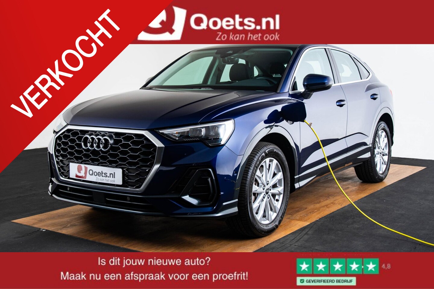 Audi Q3 Sportback - 45 TFSI e Business Edition Schuifdak - Buitenspiegels elektrisch inklapbaar - Sportstoelen - AutoWereld.nl