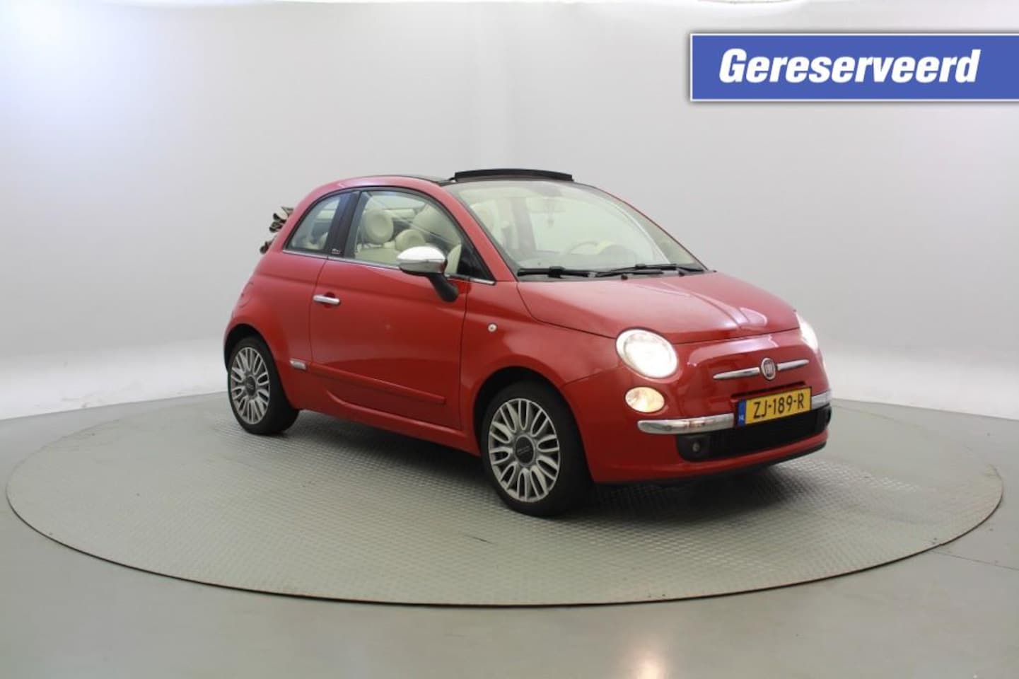 Fiat 500 C - 1.2 Lounge Cabrio - GERESERVEERD!!! - AutoWereld.nl