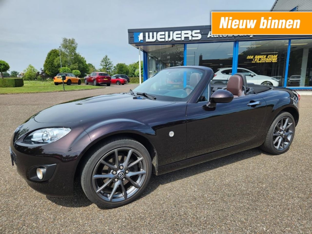 Mazda MX-5 - 1.8 HANABI  Navi, Cruise-control, Clima, 17 inch LM - AutoWereld.nl