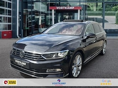 Volkswagen Passat - 1.8 TSI DSG R-LINE PANO-DAK/TREKHAAK/360-CAMERA/LEDER/NAVI/ACC/CARPLAY