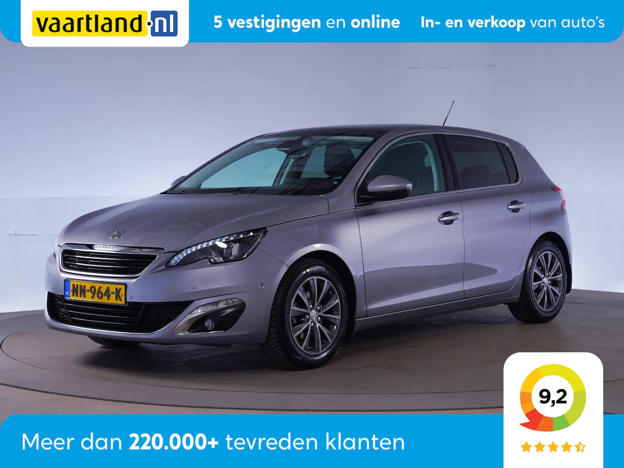 Peugeot 308 - 1.2 PureTech Allure [ Panoramadak Navigatie Camera] - AutoWereld.nl
